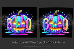 Halloween Tumbler Wrap, Colorful Pumpkin Tumbler Wrap, t10 Product Image 3