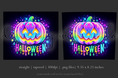 Halloween Tumbler Wrap, Colorful Pumpkin Tumbler Wrap, t2 Product Image 3