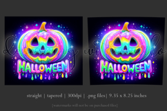 Halloween Tumbler Wrap, Colorful Pumpkin Tumbler Wrap, t5 Product Image 3