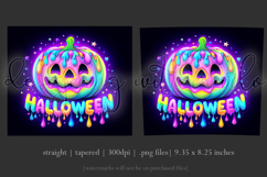 Halloween Tumbler Wrap, Colorful Pumpkin Tumbler Wrap, t8 Product Image 3