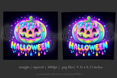 Halloween Tumbler Wrap, Colorful Pumpkin Tumbler Wrap, t8 Product Image 3