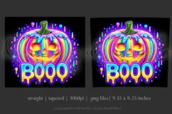 Halloween Tumbler Wrap, Colorful Pumpkin Tumbler Wrap, t9 Product Image 3