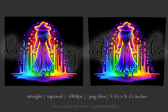 Halloween Tumbler Wrap, Colorful Witch Tumbler Wrap, t10 Product Image 3