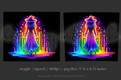 Halloween Tumbler Wrap, Colorful Witch Tumbler Wrap, t10 Product Image 3