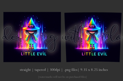 Halloween Tumbler Wrap, A Little Evil Witch Tumbler, t107 Product Image 3