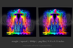 Halloween Tumbler Wrap, Colorful Witch Tumbler Wrap, t11 Product Image 3