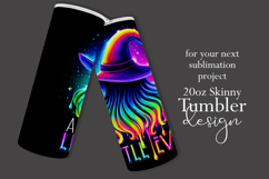 Halloween Tumbler Wrap, A Little Evil Witch Tumbler, t111 Product Image 2