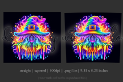 Halloween Tumbler Wrap, Colorful Witch Tumbler Wrap, t12 Product Image 3