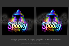 Halloween Tumbler Wrap, Let's Get Spooky Witch Tumbler, t121 Product Image 3