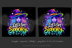 Halloween Tumbler Wrap, Let&#039;s Get Spooky Witch Tumbler, t123 Product Image 3