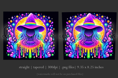 Halloween Tumbler Wrap, Colorful Witch Tumbler Wrap, t13 Product Image 3