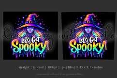 Halloween Tumbler Wrap, Let&#039;s Get Spooky Witch Tumbler, t130 Product Image 3