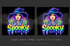 Halloween Tumbler Wrap, Let&#039;s Get Spooky Witch Tumbler, t131 Product Image 3