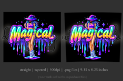 Halloween Tumbler Wrap, Magical Halloween Witch Wrap, t163 Product Image 3