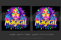 Halloween Tumbler Wrap, Magical Halloween Witch Wrap, t165 Product Image 3