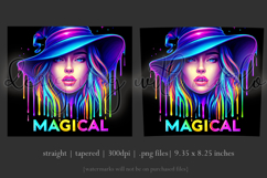 Halloween Tumbler Wrap, Magical Halloween Witch Wrap, t178 Product Image 3