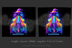 Halloween Tumbler Wrap, Colorful Witch Tumbler Wrap, t18 Product Image 3