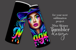 Halloween Tumbler Wrap, Magical Halloween Witch Wrap, t180 Product Image 2