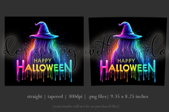 Halloween Tumbler Wrap, Colorful Witch Tumbler Wrap, t19 Product Image 3