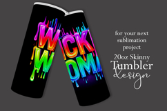 Halloween Tumbler Wrap, Wicked Woman Witch Tumbler, t193 Product Image 2