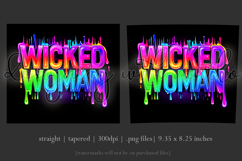 Halloween Tumbler Wrap, Wicked Woman Witch Tumbler, t193 Product Image 3