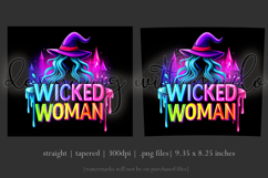 Halloween Tumbler Wrap, Wicked Woman Witch Tumbler, t195 Product Image 3