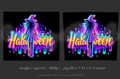 Halloween Tumbler Wrap, Colorful Witch Tumbler Wrap, t20 Product Image 3