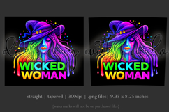 Halloween Tumbler Wrap, Wicked Woman Witch Tumbler, t200 Product Image 3