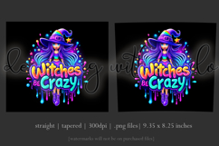 Halloween Tumbler Wrap, Witches Be Crazy Tumbler Wrap, t21 Product Image 3