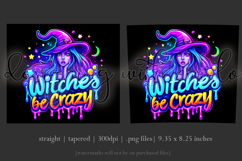 Halloween Tumbler Wrap, Witches Be Crazy Tumbler Wrap, t23 Product Image 3