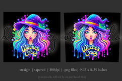 Halloween Tumbler Wrap, Witches Be Crazy Tumbler Wrap, t25 Product Image 3