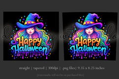 Halloween Tumbler Wrap, Halloween Witch Tumbler Wrap, t31 Product Image 3