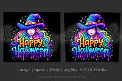 Halloween Tumbler Wrap, Halloween Witch Tumbler Wrap, t31 Product Image 3
