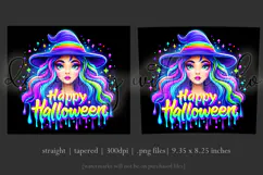 Halloween Tumbler Wrap, Halloween Witch Tumbler Wrap, t32 Product Image 3