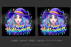 Halloween Tumbler Wrap, Halloween Witch Tumbler Wrap, t33 Product Image 3