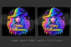 Halloween Tumbler Wrap, Halloween Witch Tumbler Wrap, t35 Product Image 3