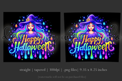 Halloween Tumbler Wrap, Halloween Witch Tumbler Wrap, t36 Product Image 3