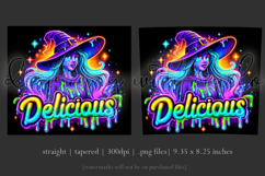 Halloween Tumbler Wrap, Delicious Halloween Witch Tumbler 61 Product Image 3