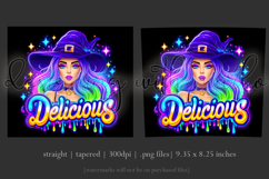 Halloween Tumbler Wrap, Delicious Halloween Witch Tumbler 62 Product Image 3