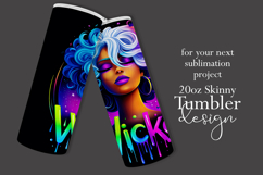 Halloween Tumbler Wrap, Wicked Halloween Witch Tumbler, t68 Product Image 2