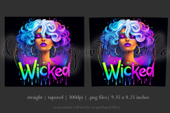 Halloween Tumbler Wrap, Wicked Halloween Witch Tumbler, t68 Product Image 3