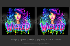 Halloween Tumbler Wrap, Wicked Halloween Witch Tumbler, t72 Product Image 3