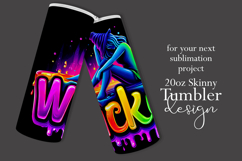 Halloween Tumbler Wrap, Wicked Halloween Witch Tumbler, t74 Product Image 2