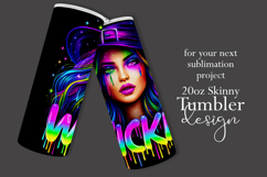 Halloween Tumbler Wrap, Wicked Halloween Witch Tumbler, t76 Product Image 2