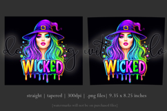 Halloween Tumbler Wrap, Wicked Halloween Witch Tumbler, t79 Product Image 3