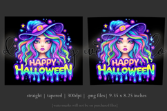 Halloween Tumbler Wrap, Colorful Witch Tumbler Wrap, t8 Product Image 3