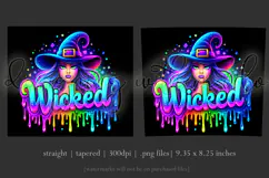 Halloween Tumbler Wrap, Wicked Halloween Witch Tumbler, t80 Product Image 3