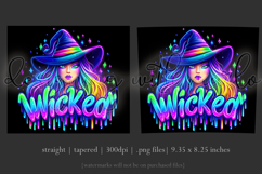 Halloween Tumbler Wrap, Wicked Halloween Witch Tumbler, t82 Product Image 3