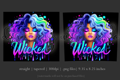 Halloween Tumbler Wrap, Wicked Halloween Witch Tumbler, t83 Product Image 3