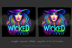 Halloween Tumbler Wrap, Wicked Halloween Witch Tumbler, t84 Product Image 3